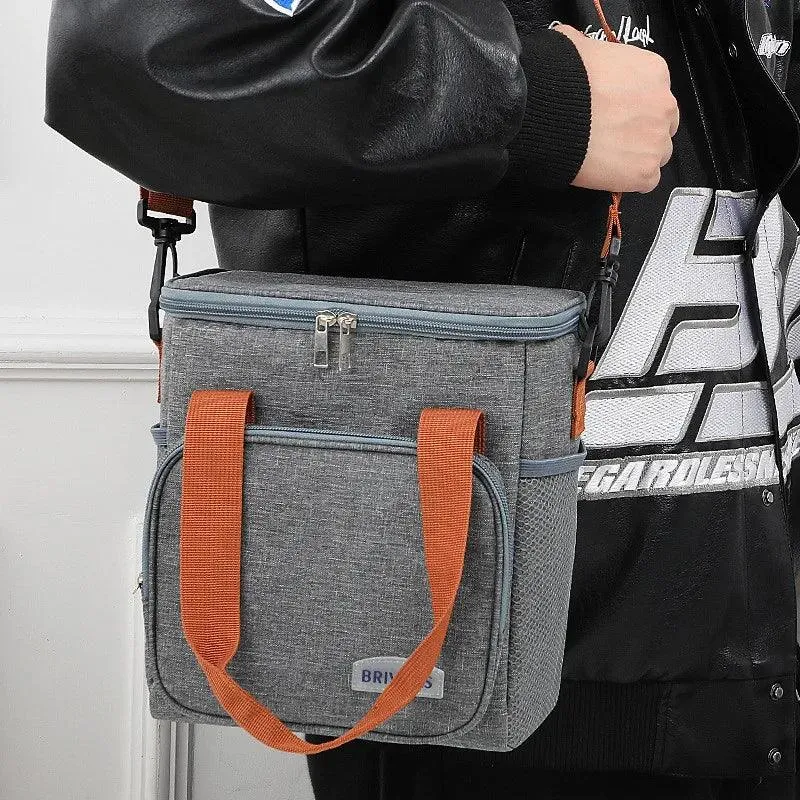 🍱 BAGNEER Thermal Lunch Bag | Picnic Food Cooler Bags | Insulated, Leakproof, Waterproof Lunch Bag with Shoulder Strap for Office & School 🎒