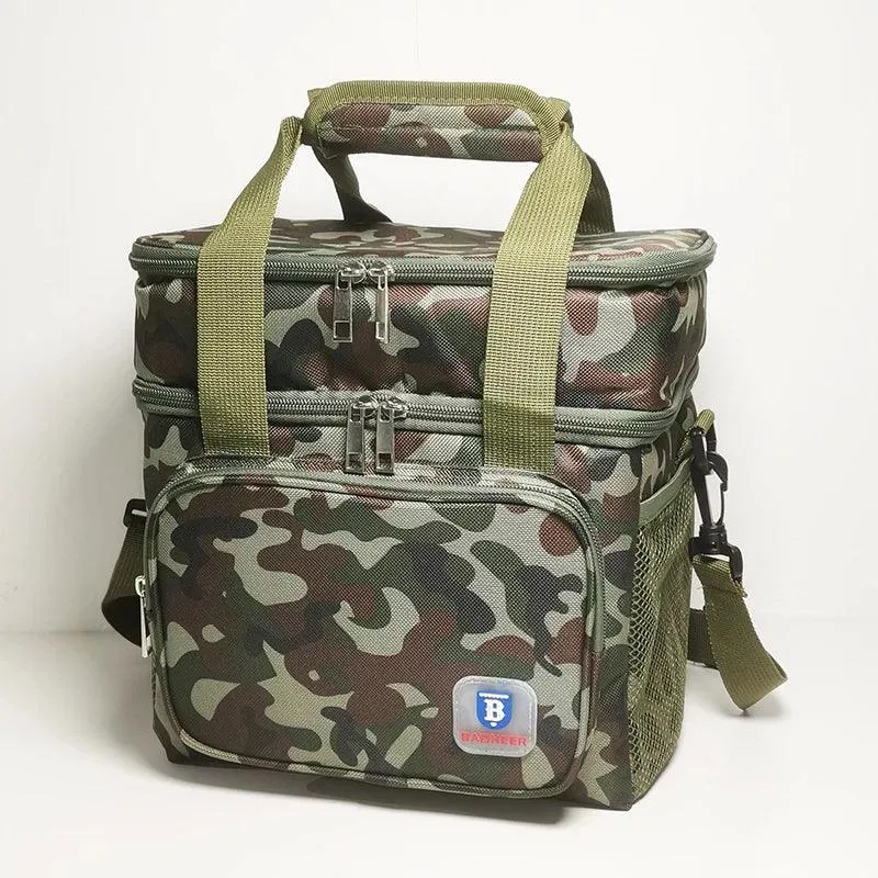 🍱 BAGNEER Thermal Lunch Bag | Picnic Food Cooler Bags | Insulated, Leakproof, Waterproof Lunch Bag with Shoulder Strap for Office & School 🎒