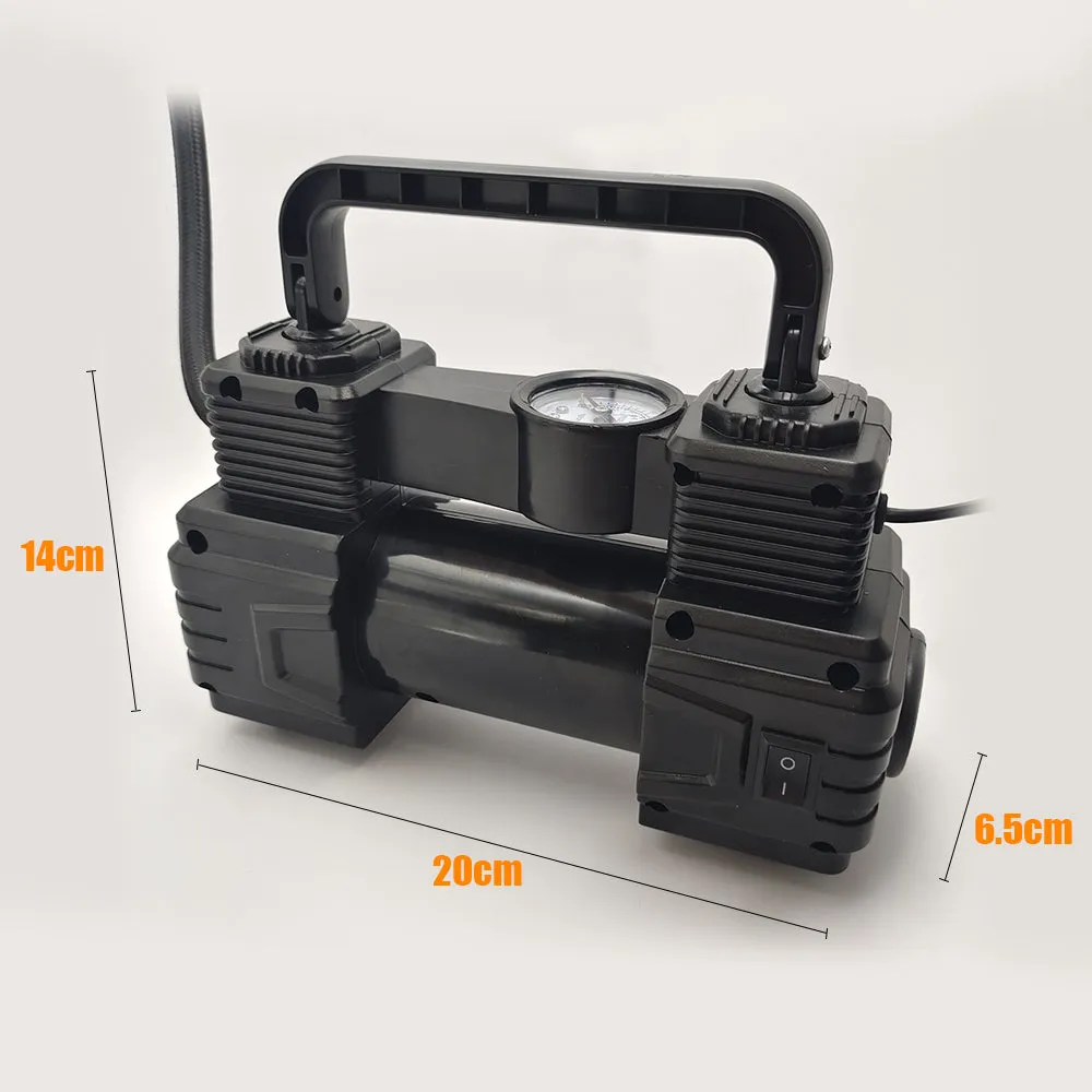 12V Car Air Compressor Pump | 120PSI | Tyre Deflator | Inflator | Portable | 4WD | Truck | AU