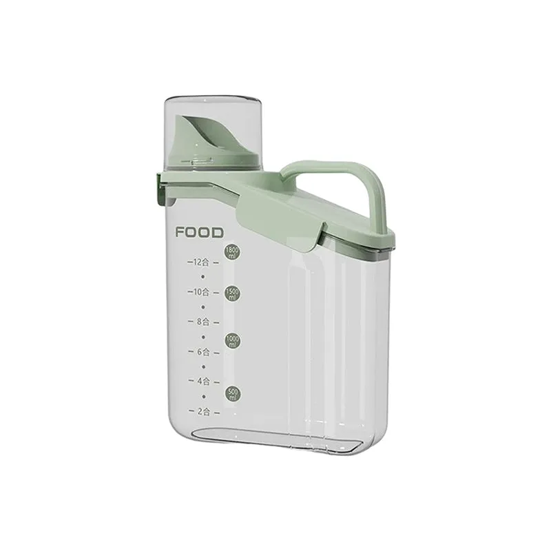 2L Leakproof Bpa-Free Food Storage Container With Lid Ib-184 Green