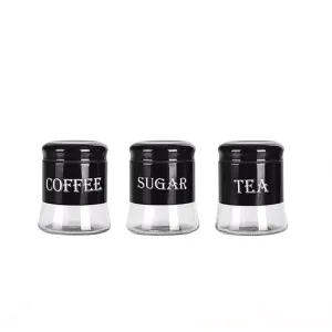 3-Piece Multipurpose Leakproof Glass Canister Set