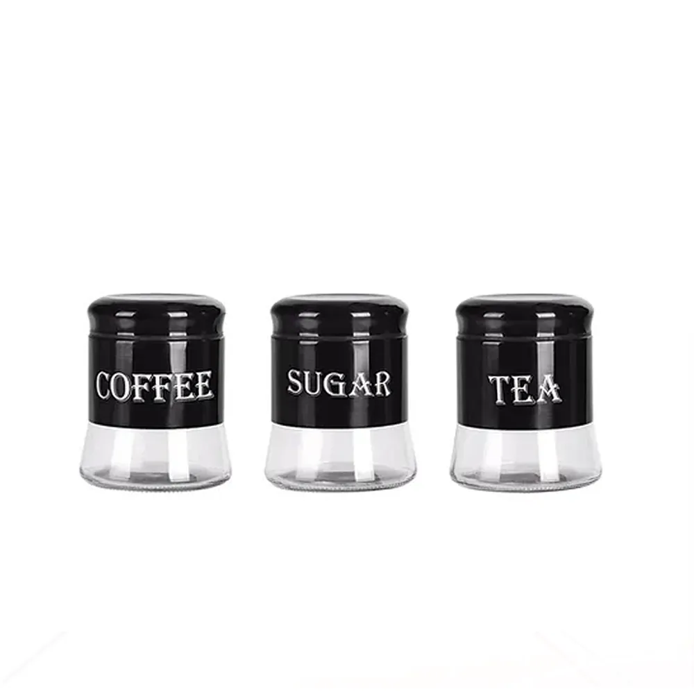 3-Piece Multipurpose Leakproof Glass Canister Set