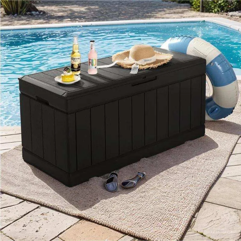 82 Gallon Deck Boxes Resin Outdoor Storage