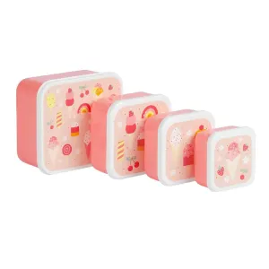 A Little Lovely Company Lunch & Snack Box Set: Ice-cream