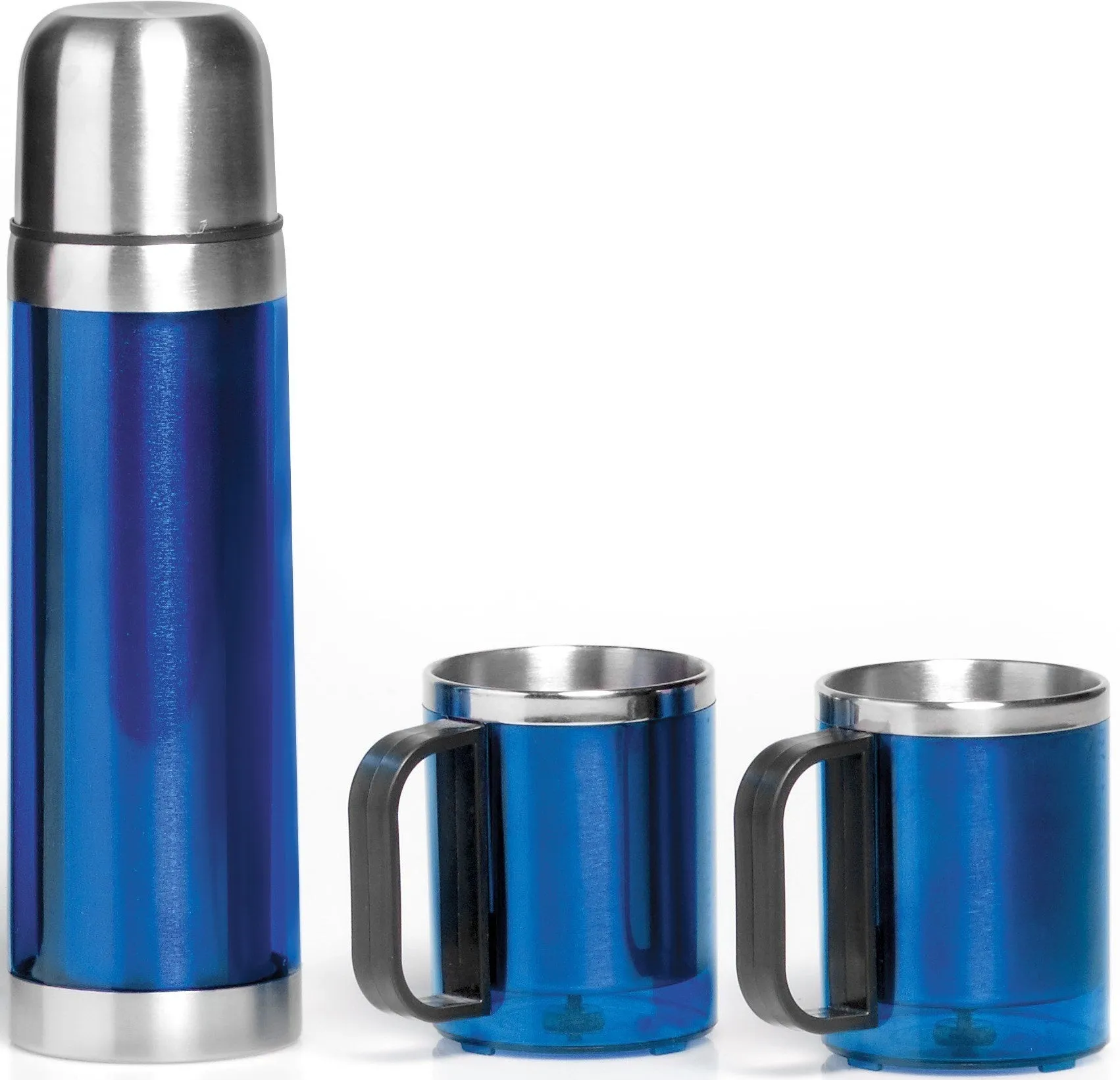 Admiral Double-Wall Flask & Mug Set - 500Ml