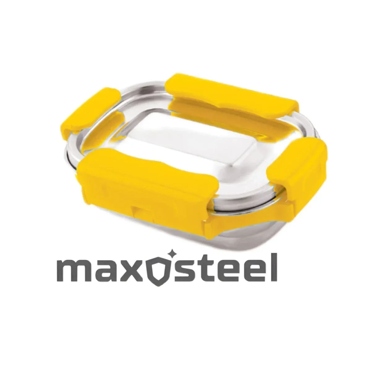 Adventure Ready MaxoSteel Camping Tiffin Box - Small (200ml) - Yellow
