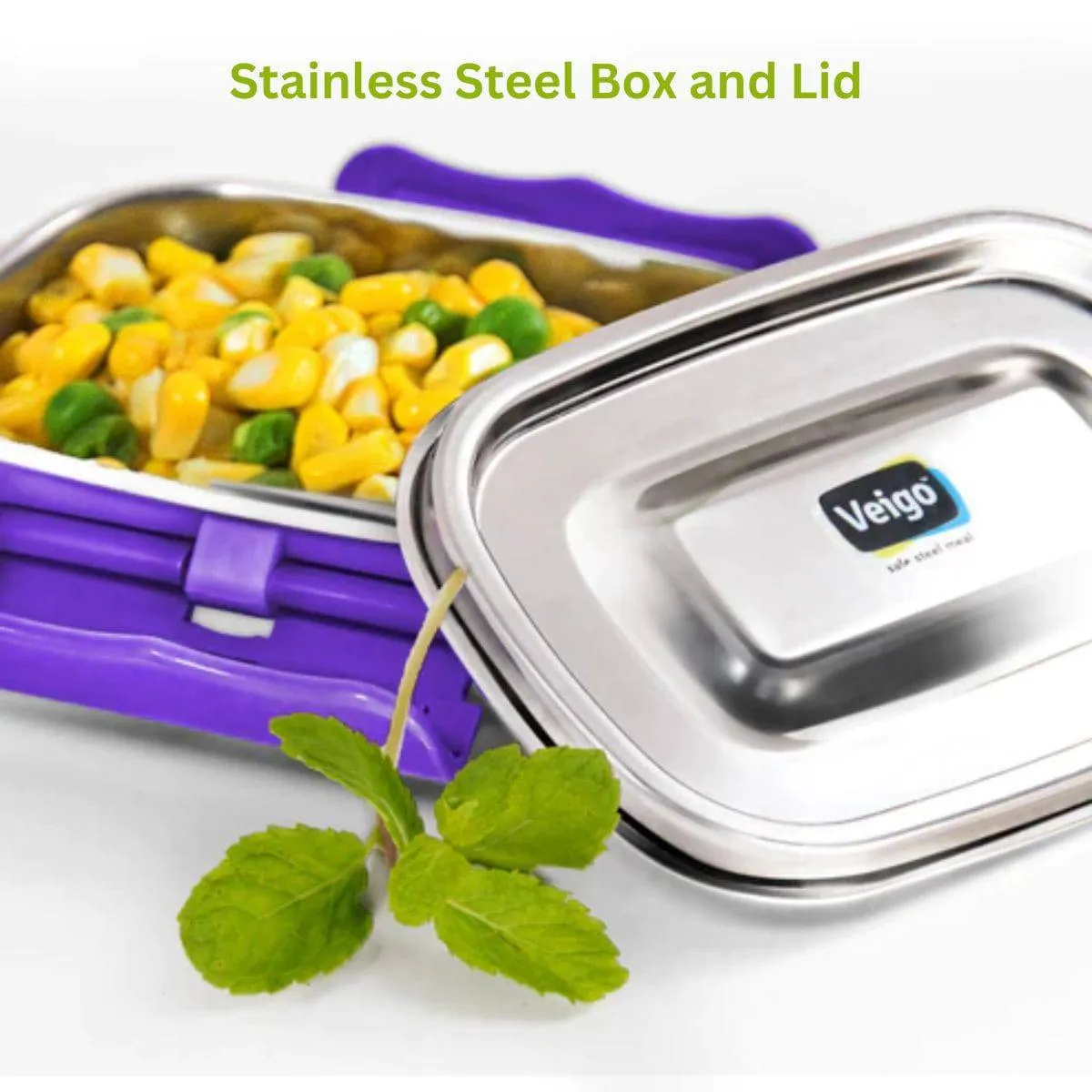 Adventure Ready MaxoSteel Camping Tiffin Box - Small (200ml) - Yellow
