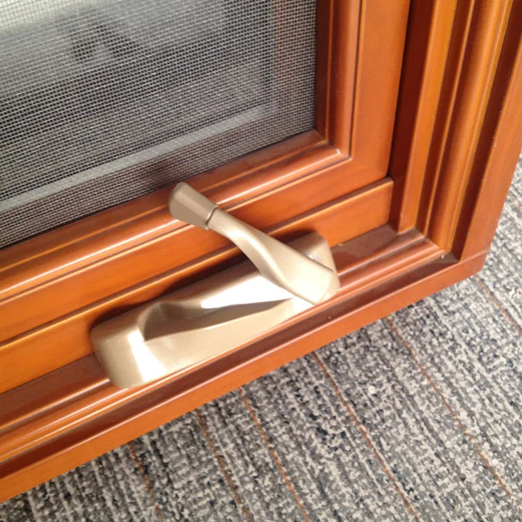 American Australian Style Foldable crank handle casement window