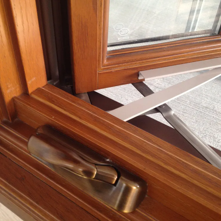 American Australian Style Foldable crank handle casement window
