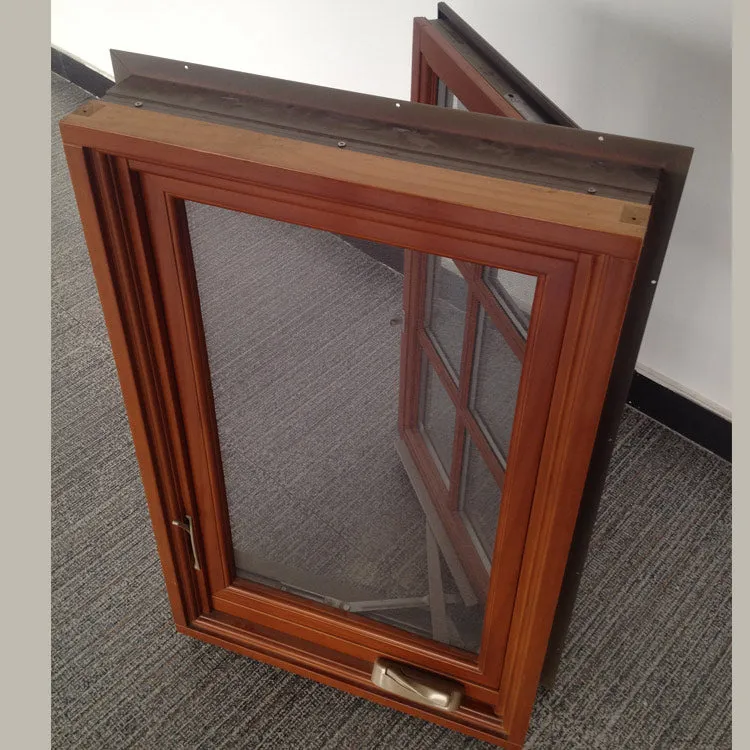 American Australian Style Foldable crank handle casement window