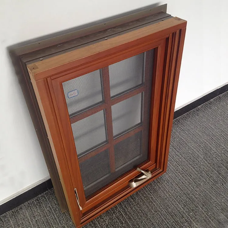American Australian Style Foldable crank handle casement window