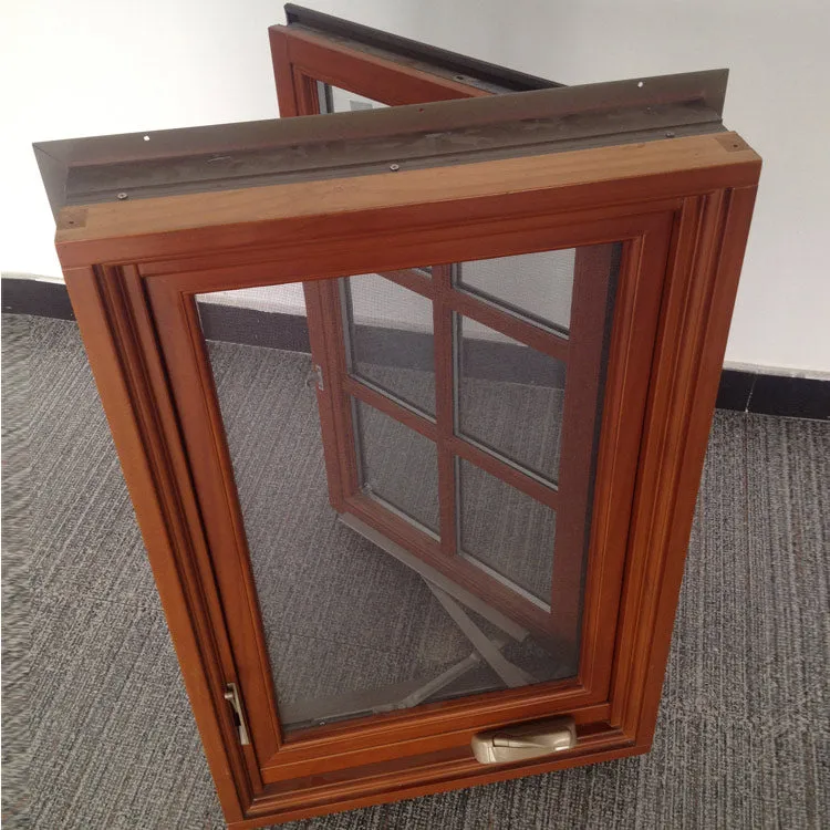 American Australian Style Foldable crank handle casement window