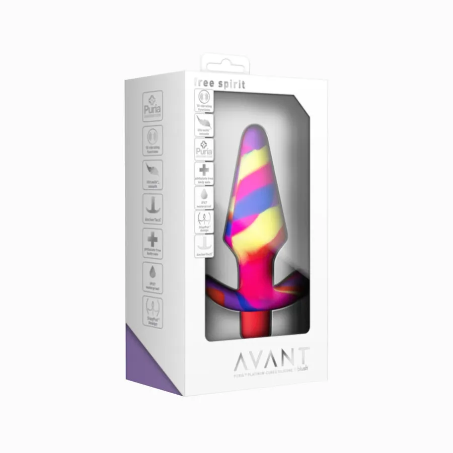 Avant Free Spirit Scarlet Vibrating Plug