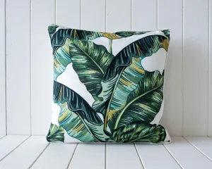 Banana Leaves Outdoor Cushion
