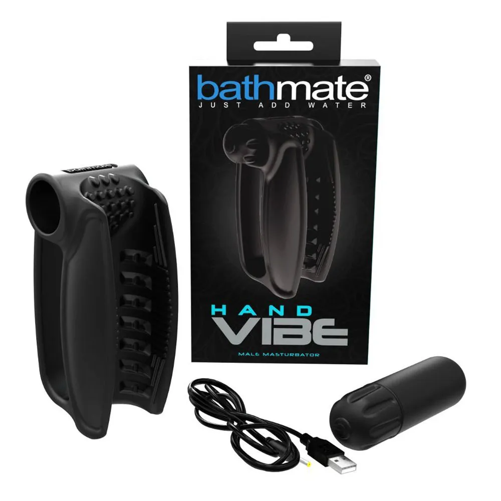Bathmate Hand Vibe Ergonomic Male Masturbator
