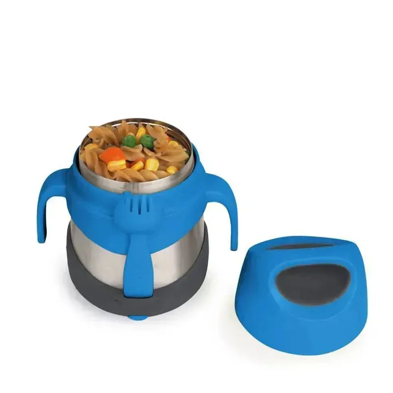 B.box - Blue Slate Insulated Food Jar with Spork