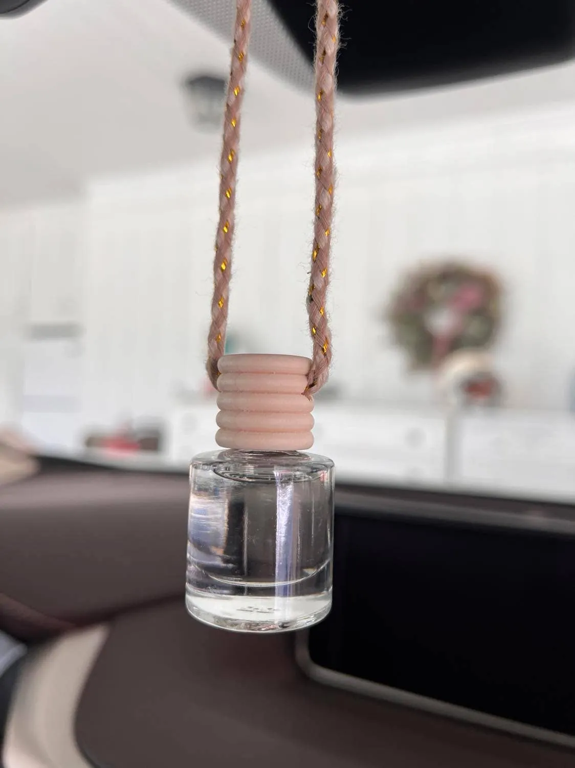 Bum Bum Hanging Car Freshener Diffuser  Pistachio, Vanilla & Salted Caramel
