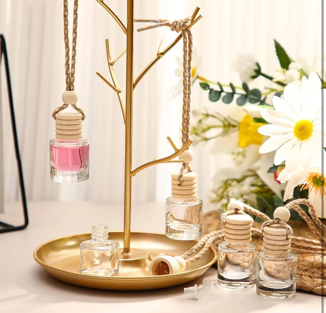 Bum Bum Hanging Car Freshener Diffuser  Pistachio, Vanilla & Salted Caramel