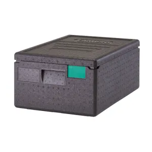 Cambro EPP180 GoBox Insulated Food Carrier - 48.6 qt with (1) Pan Capacity, Black | Denson CFE