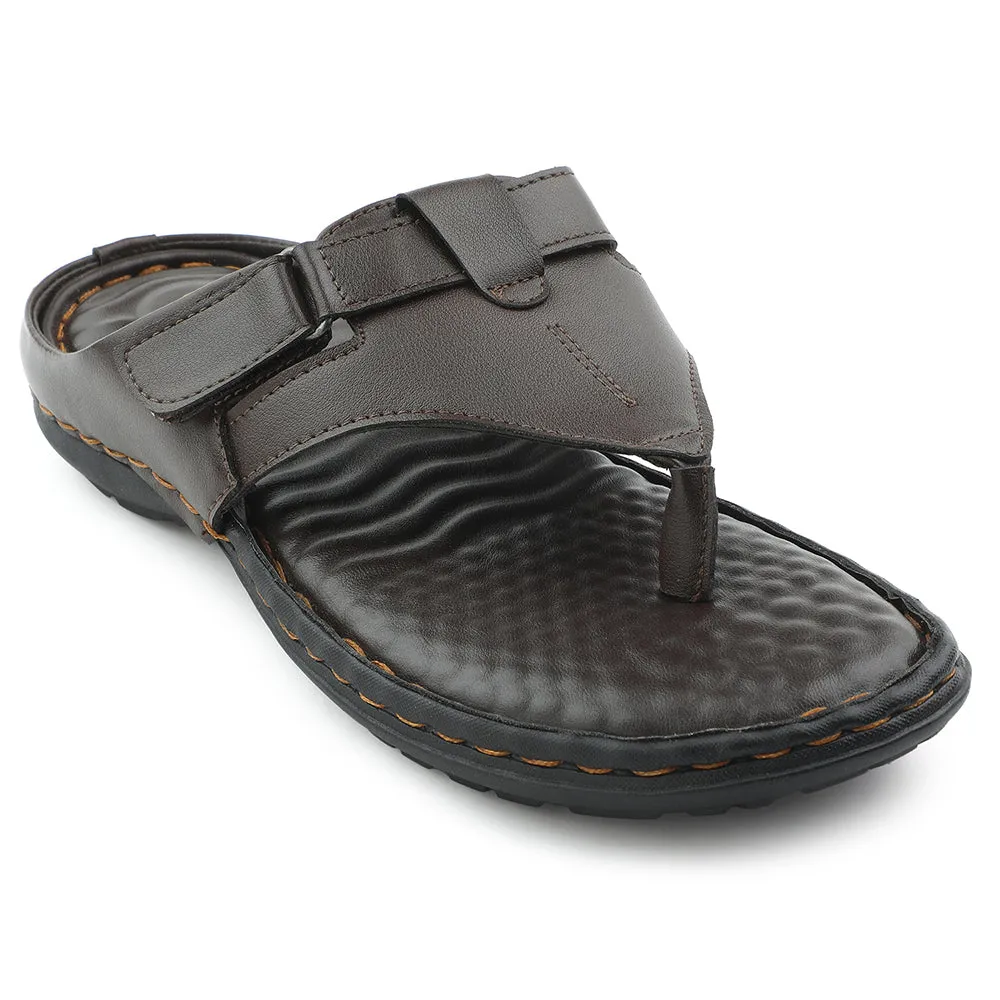 Coolers Brown Casual Slipper For Men VSL-13E By Liberty