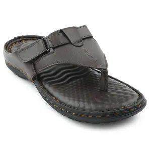 Coolers Brown Casual Slipper For Men VSL-13E By Liberty