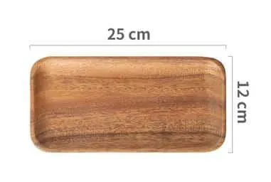 Creative Wood Snack Plate