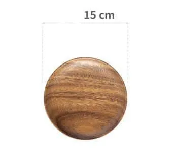 Creative Wood Snack Plate