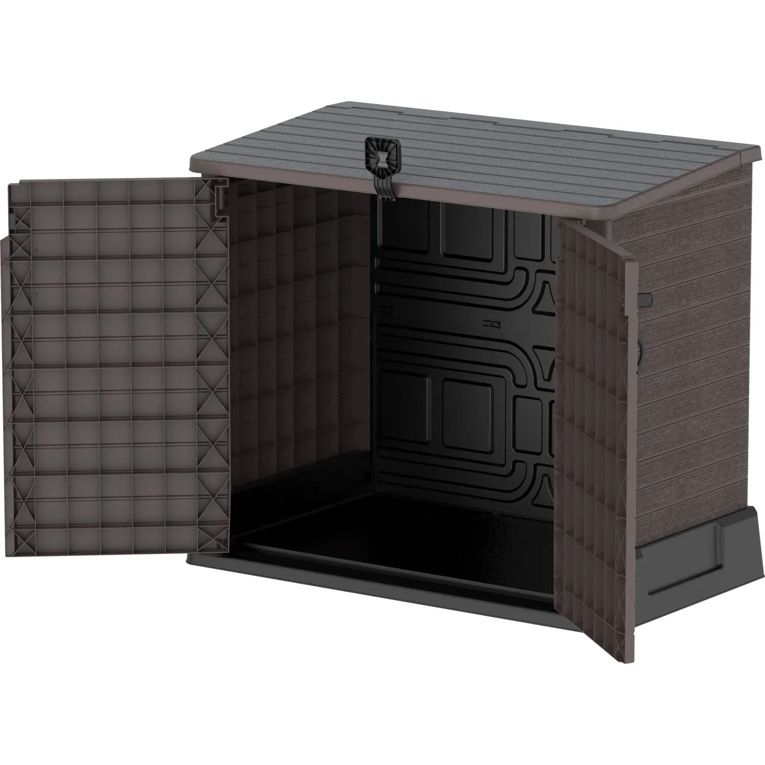 DuraMax | 4.3x2.4 ft Heavy Plastic StoreAway Multipurpose Horizontal Shed - 850L