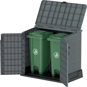 DuraMax | 4.3x2.4 ft Heavy Plastic StoreAway Multipurpose Horizontal Shed - 850L