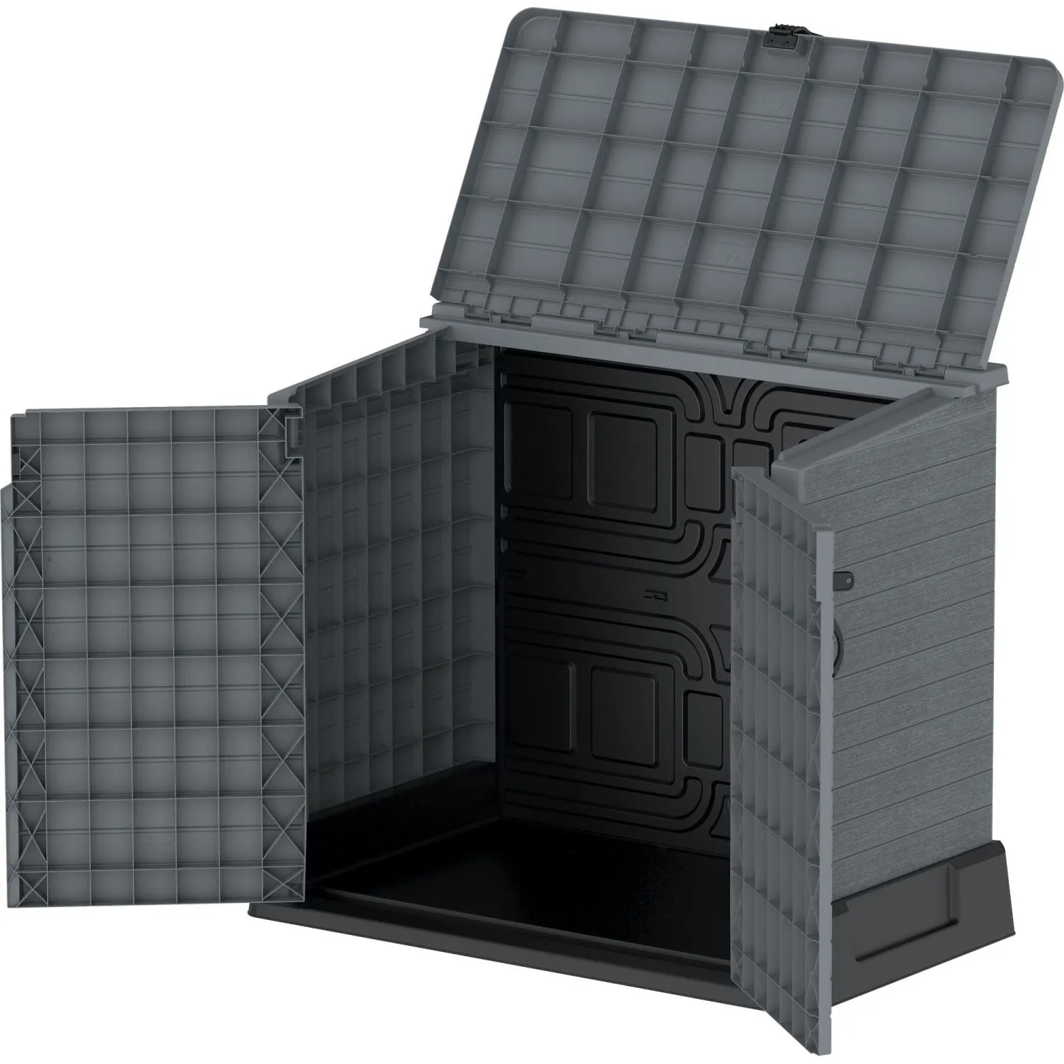 DuraMax | 4.3x2.4 ft Heavy Plastic StoreAway Multipurpose Horizontal Shed - 850L
