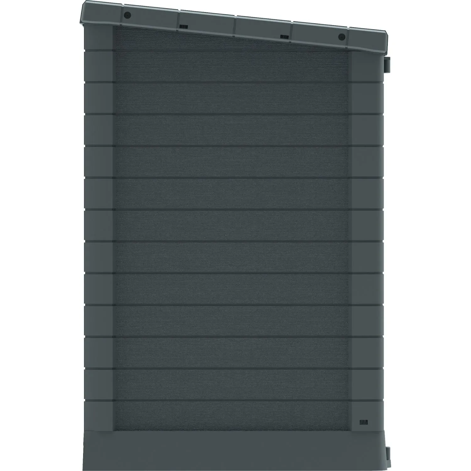 DuraMax | 4.5x2.8 ft Heavy Plastic StoreAway Multipurpose Horizontal Shed with Flat Lid - 1200L
