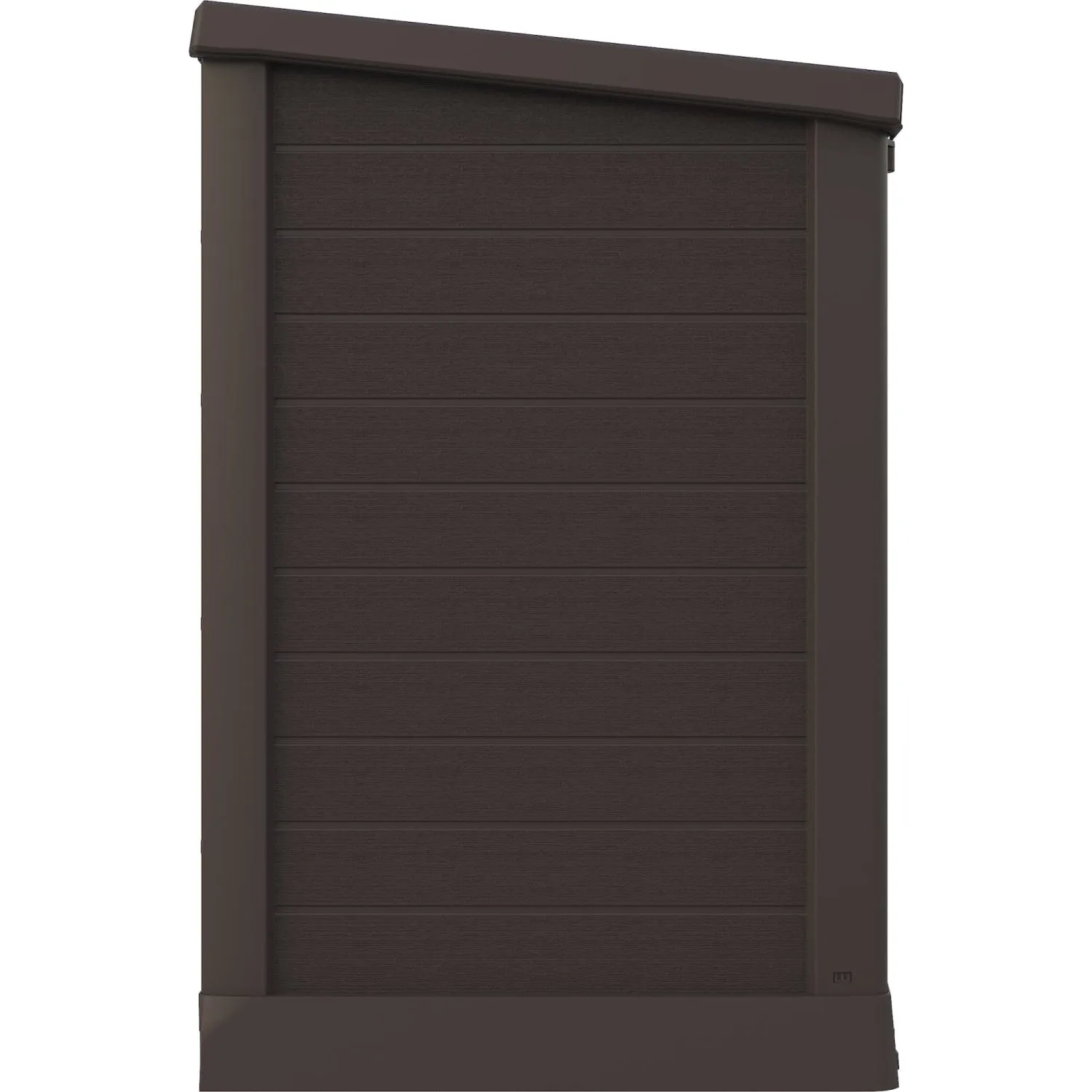 DuraMax | 4.5x2.8 ft Heavy Plastic StoreAway Multipurpose Horizontal Shed with Flat Lid - 1200L