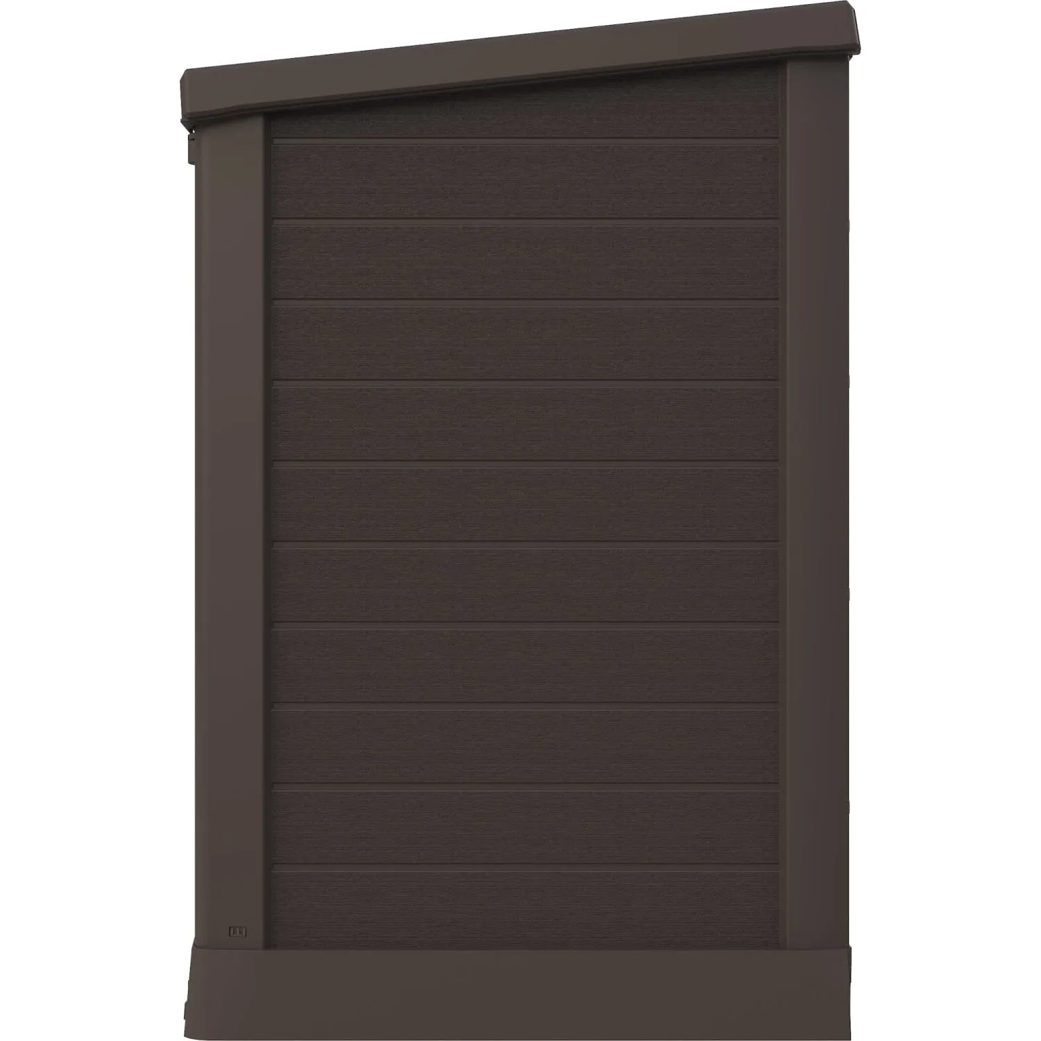 DuraMax | 4.5x2.8 ft Heavy Plastic StoreAway Multipurpose Horizontal Shed with Flat Lid - 1200L