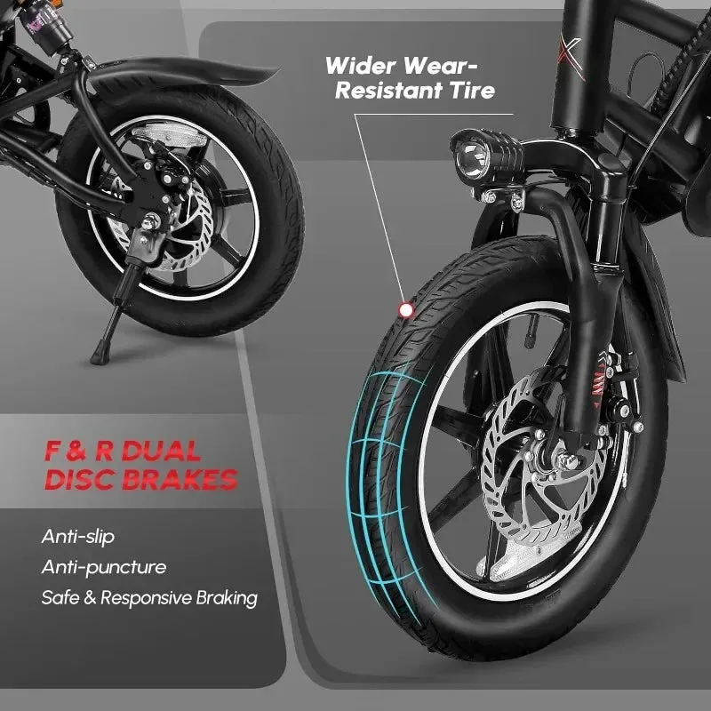 Electric Bike VoltXpress 500W Foldable City Cruiser