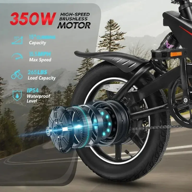 Electric Bike VoltXpress 500W Foldable City Cruiser