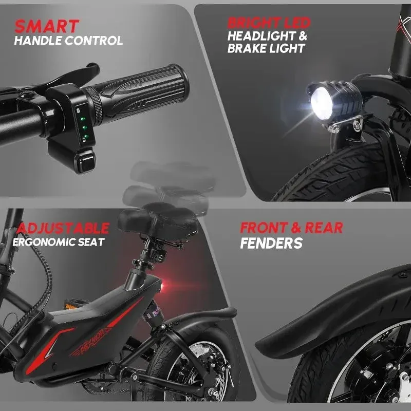 Electric Bike VoltXpress 500W Foldable City Cruiser