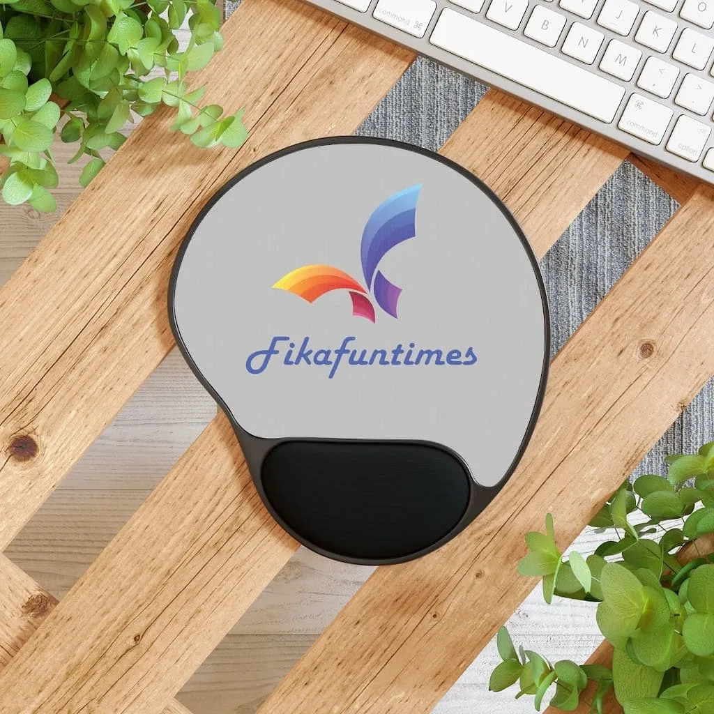 Ergonomic Memory Foam Fikafuntimes Mouse Pad