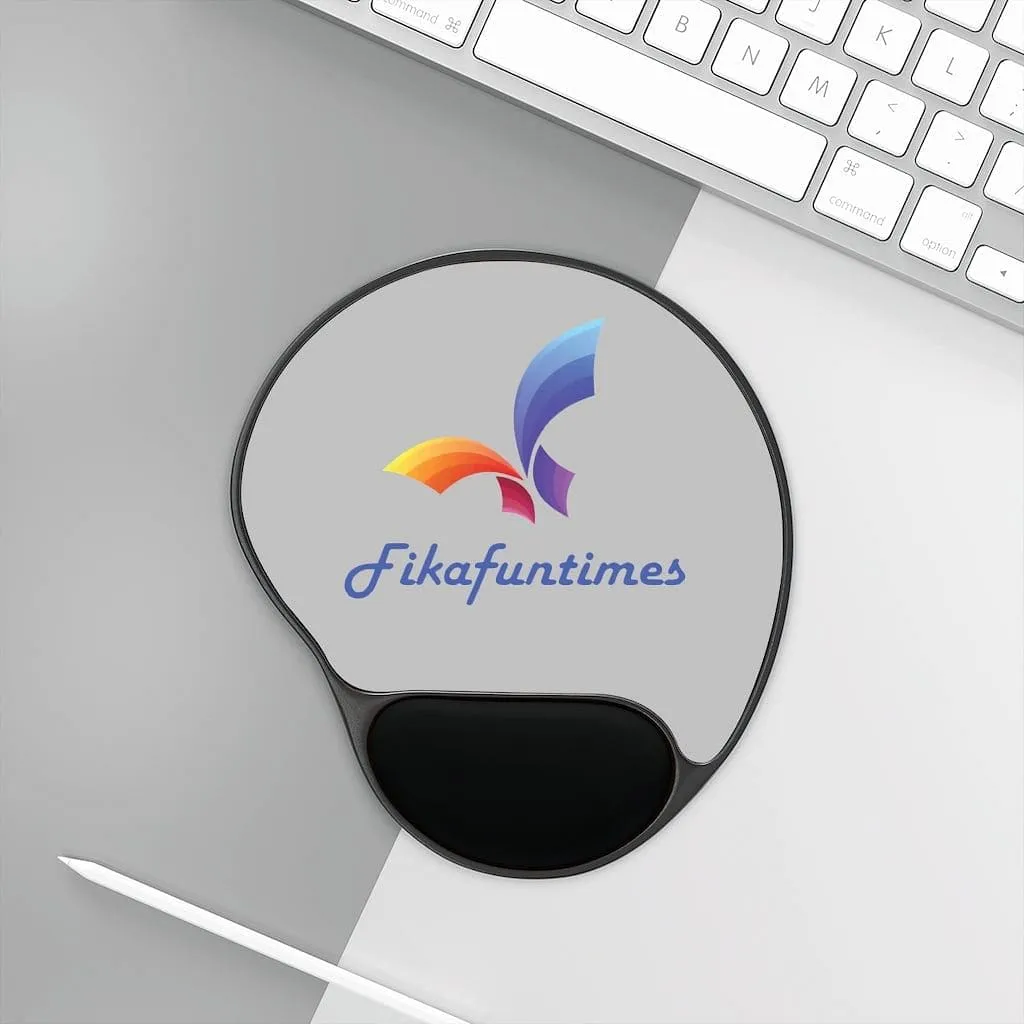 Ergonomic Memory Foam Fikafuntimes Mouse Pad