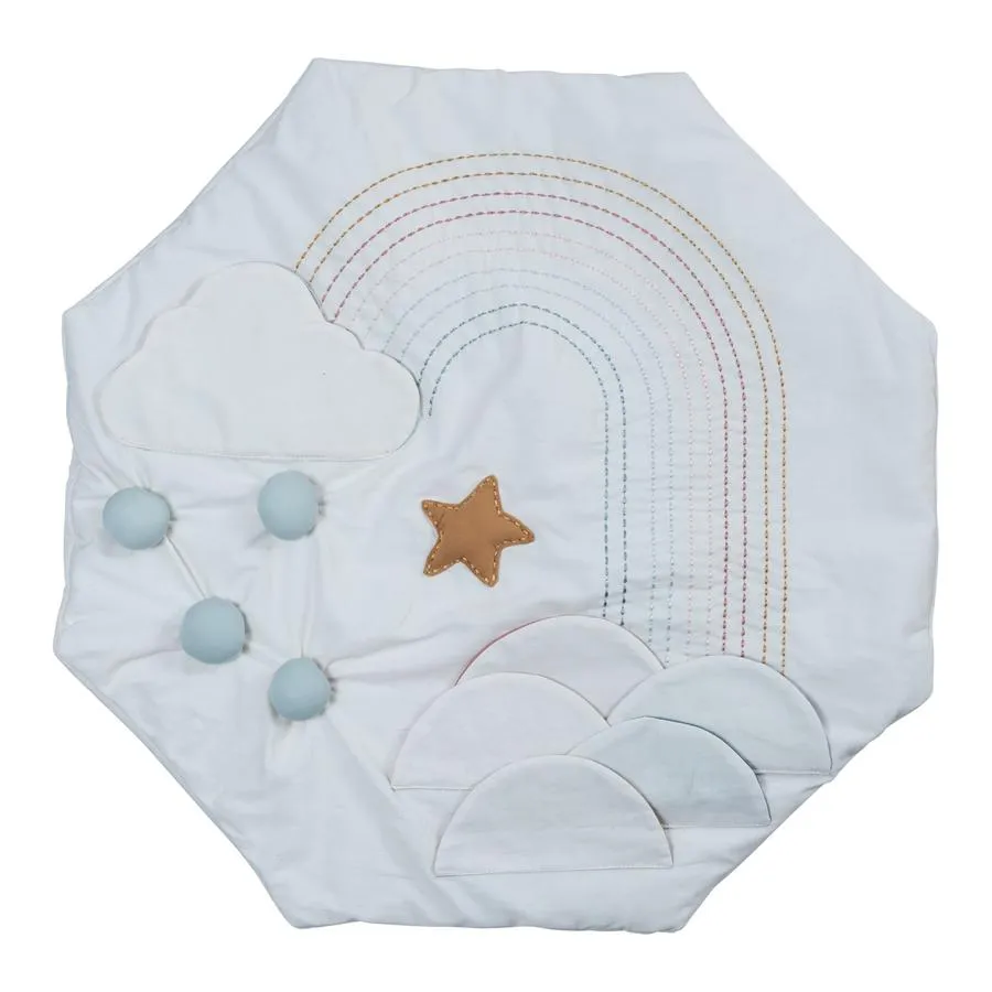 Fabelab Rainbow Travel Size Activity Blanket