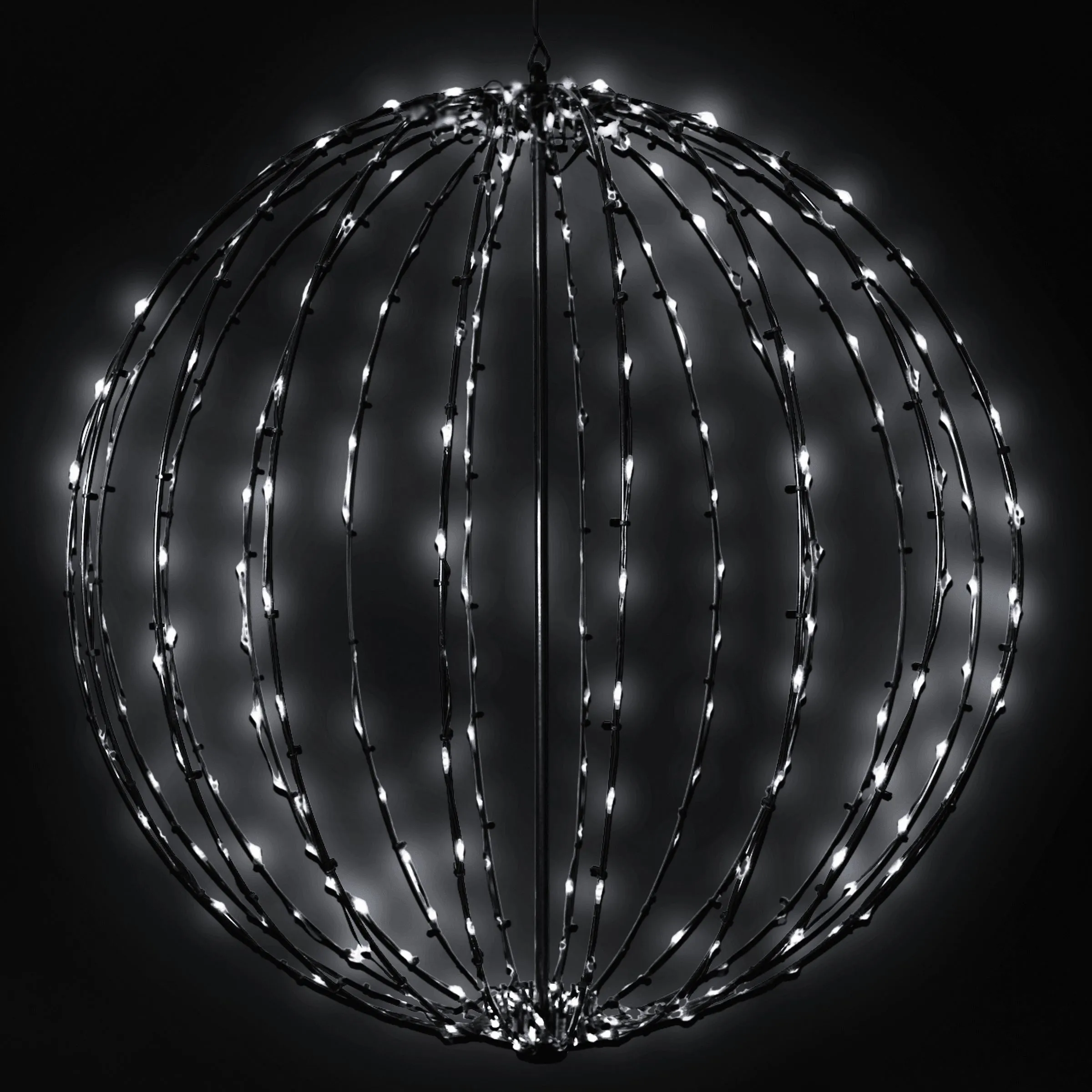 Foldable Sphere Brown Wire