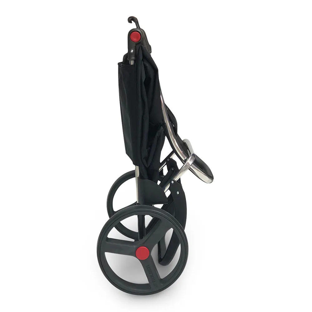 Folding Trolley I-Max MF Logic RSG 2 Wheels - Black