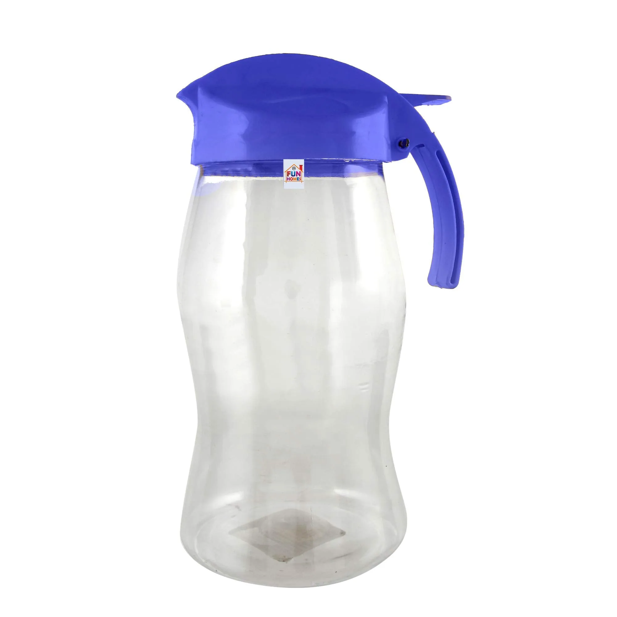Fun Homes 2 Pieces Plastic Leakproof Oil Bottle Olive Oil Dispenser for Kitchen Storage Container,1100 Ml (Purple)
