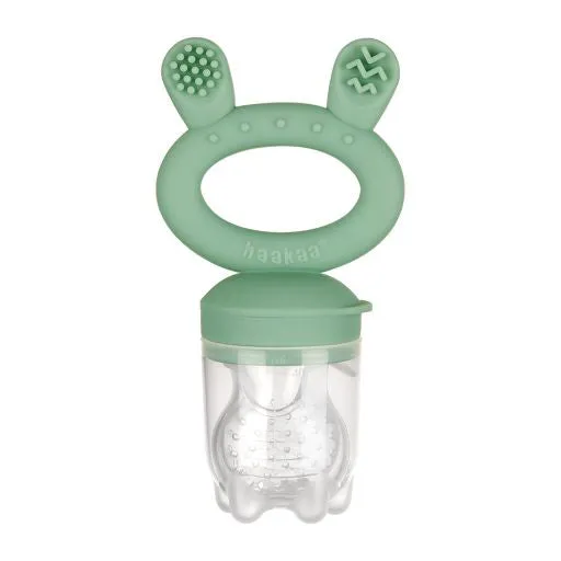 Haakaa Fresh Food Feeder & Cover Set - Pea Green