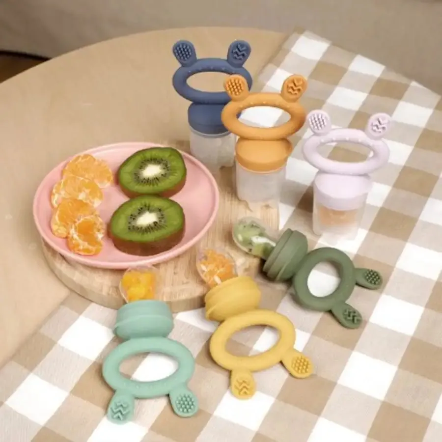 Haakaa Fresh Food Feeder and Cover Set (Lavender)