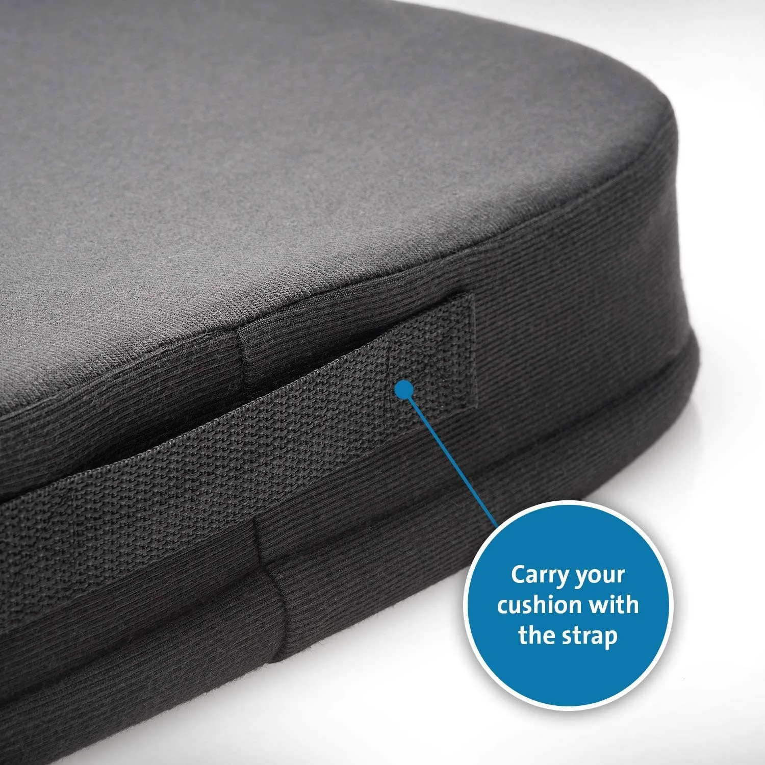 Kensington K55805WW Ergonomic Memory Foam Seat Cushion