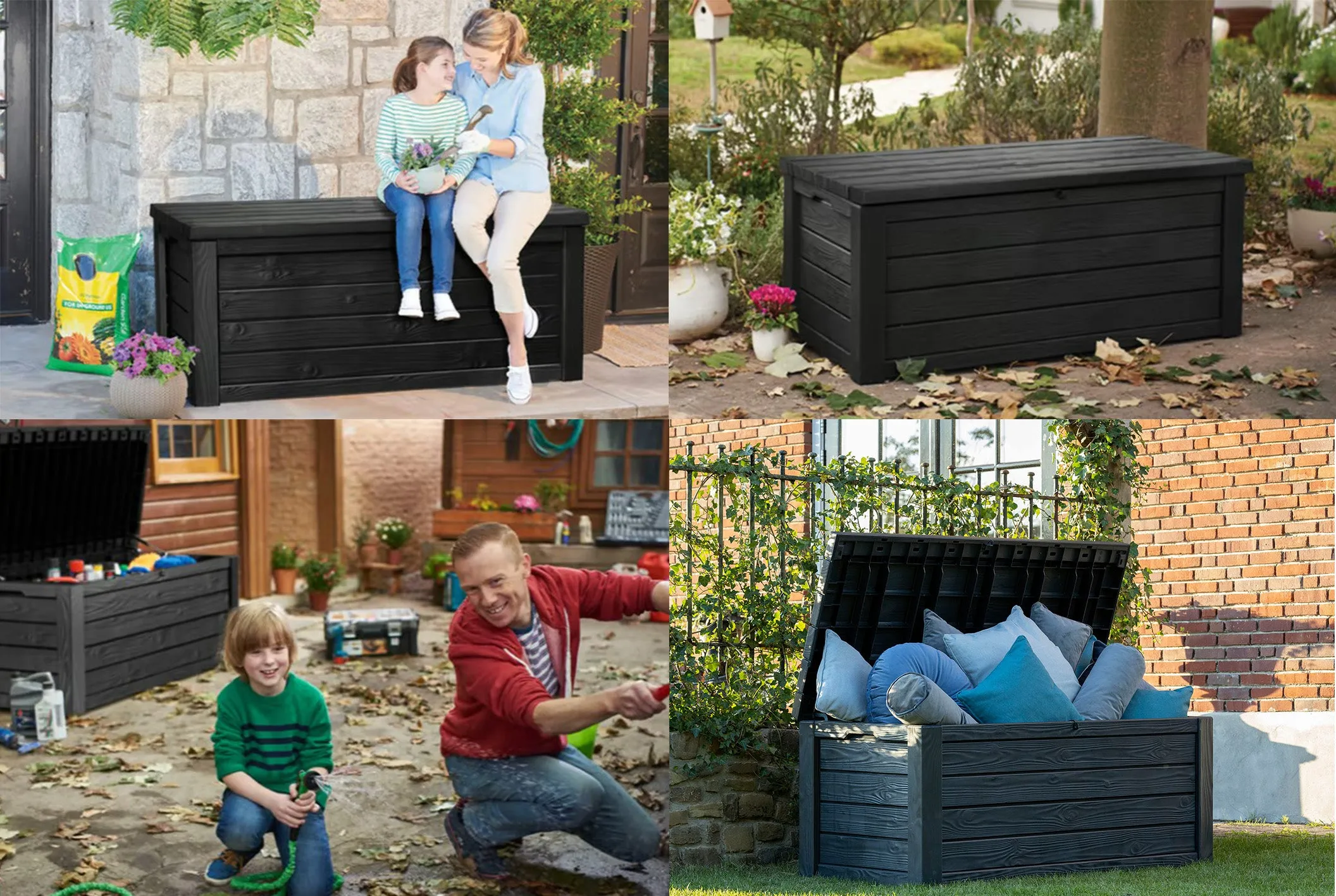 Keter Eastwood 570L Storage Box - Anthracite