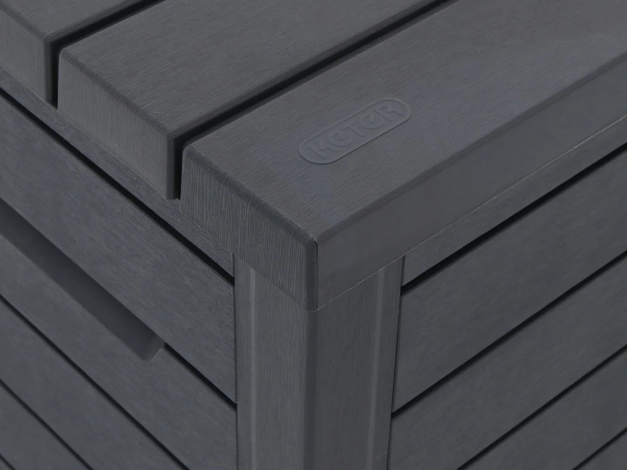 Keter Eastwood 570L Storage Box - Anthracite