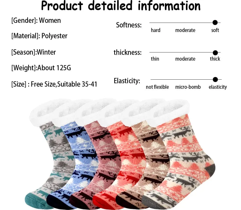 Kids Fuzzy Slipper Socks - Ultra Soft, Non-Slip, & Warm Winter Comfort