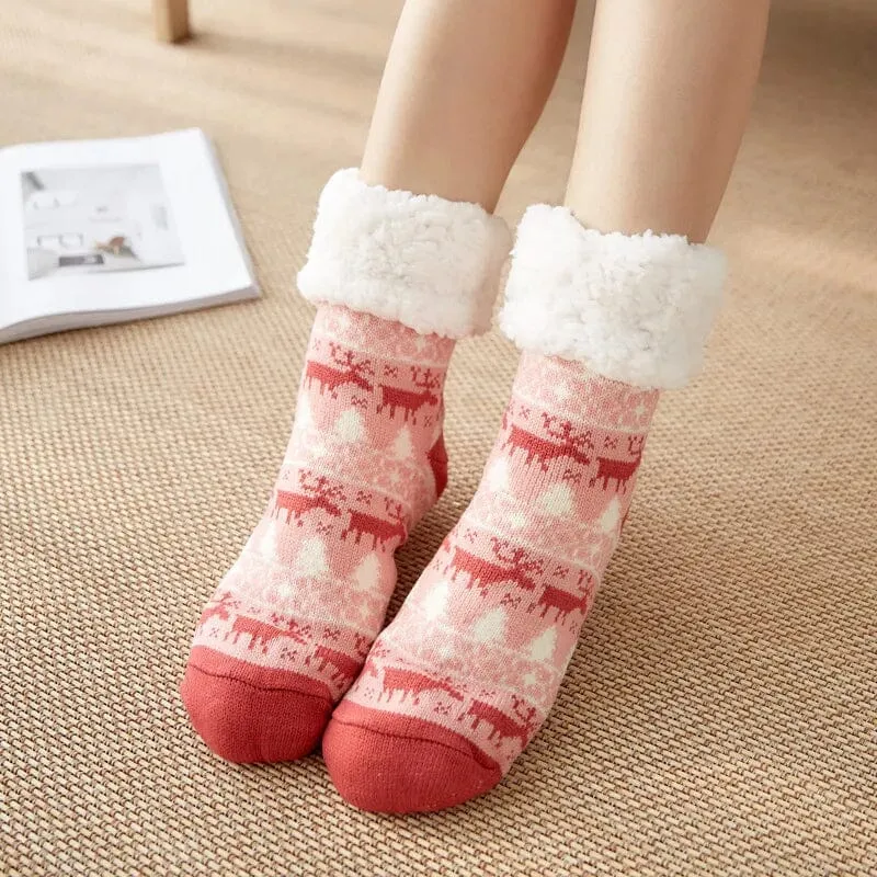 Kids Fuzzy Slipper Socks - Ultra Soft, Non-Slip, & Warm Winter Comfort
