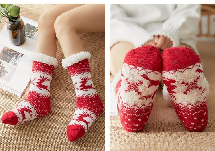 Kids Fuzzy Slipper Socks - Ultra Soft, Non-Slip, & Warm Winter Comfort